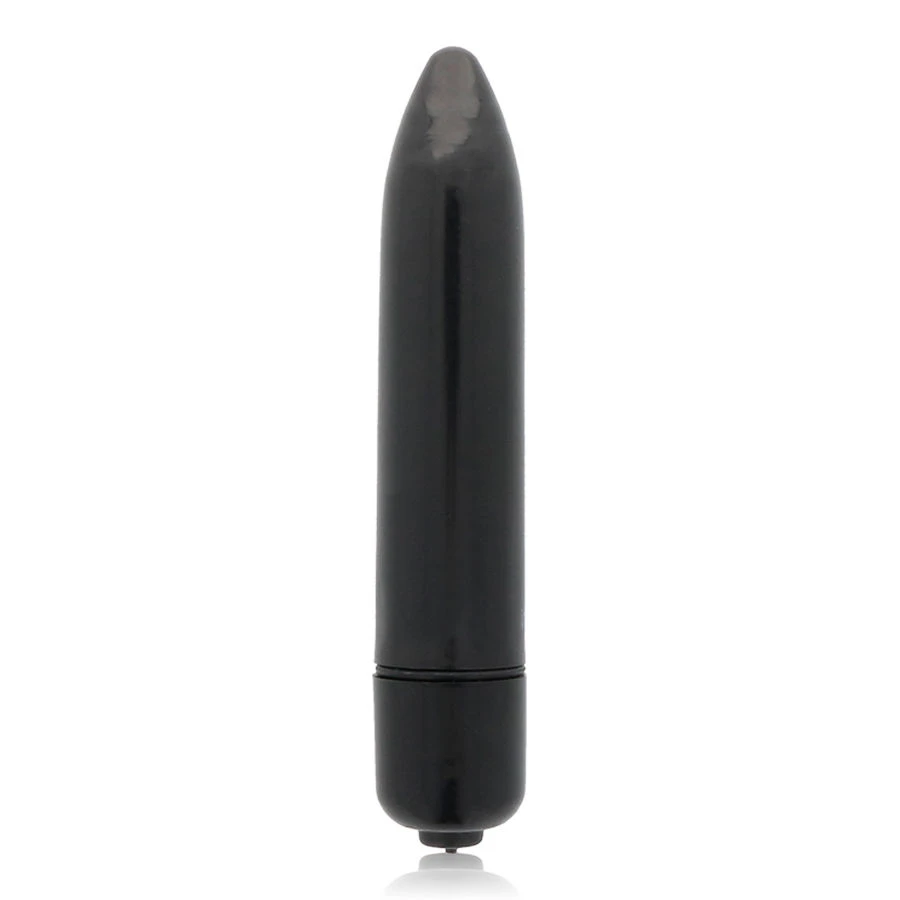 GLOSSY - CIENKI WIBRUJACY CZARNY